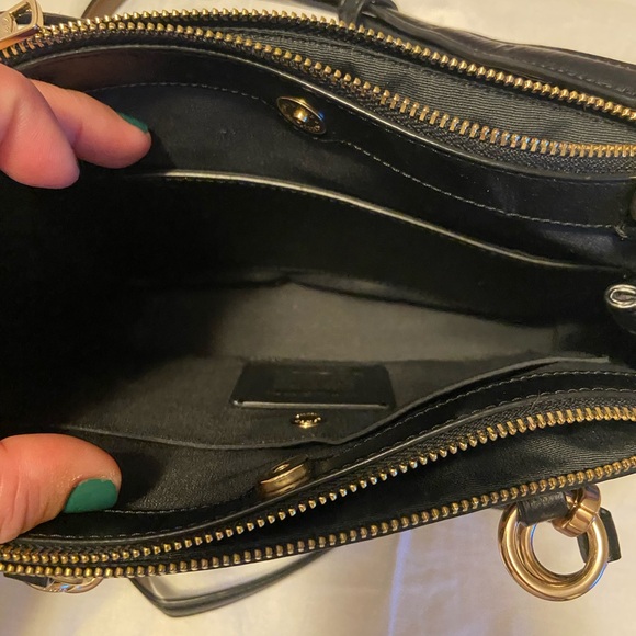 Coach satchel crossbody leopard - Picture 3 of 4